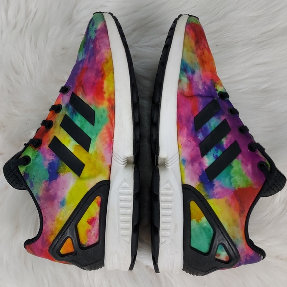 Adidas Ty-Dye athletic shoes, women's size 6, multicolored - Picture 6 of 9